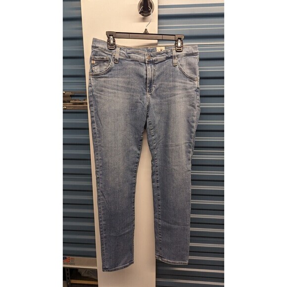 AG Adriano Goldschmied Maternity Prima Cigarette High Waist‎ Leg Jeans Size 32R - Picture 1 of 9
